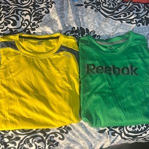 🌷2/30🌷2 Mens Reebok Athletic T-Shirt Bundle